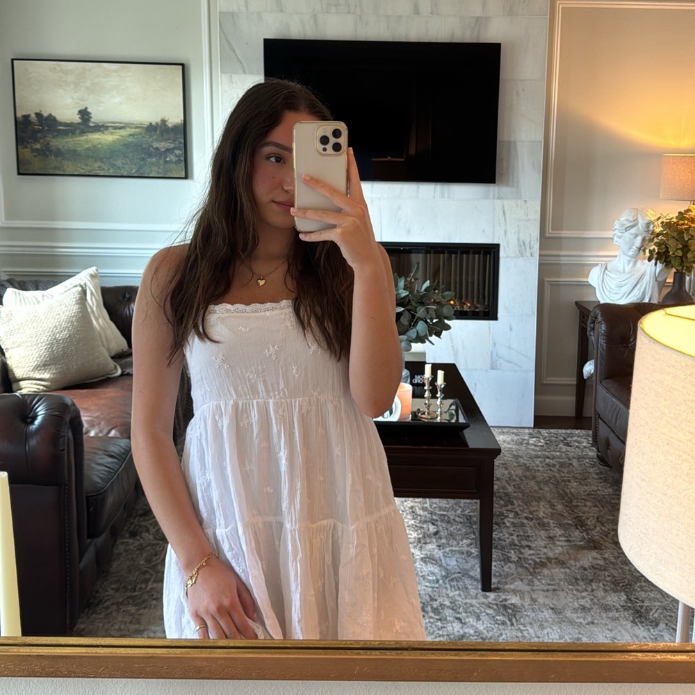 Dainty White Dress